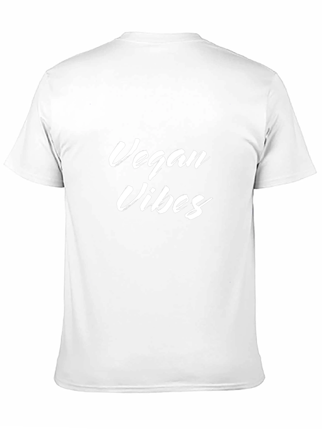 Vegan Vibes Graphic T-Shirt - Black