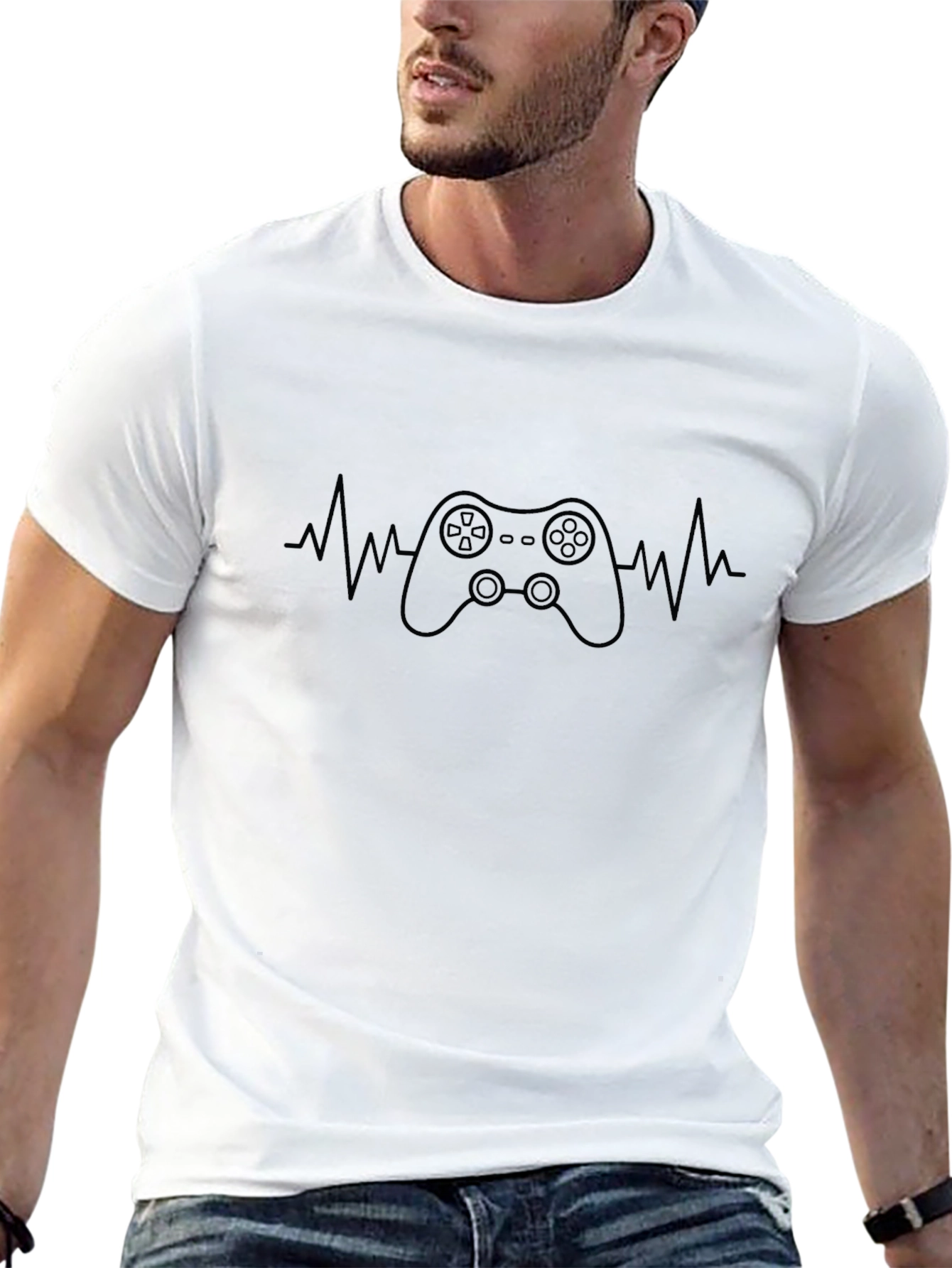 Gamer Heartbeat T-Shirt - Play On!