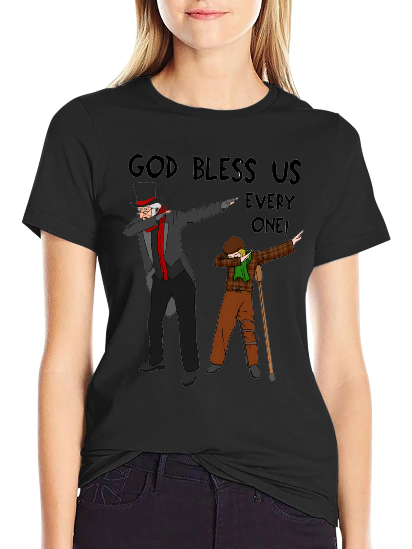 God Bless Us Every One! Dab T-Shirt