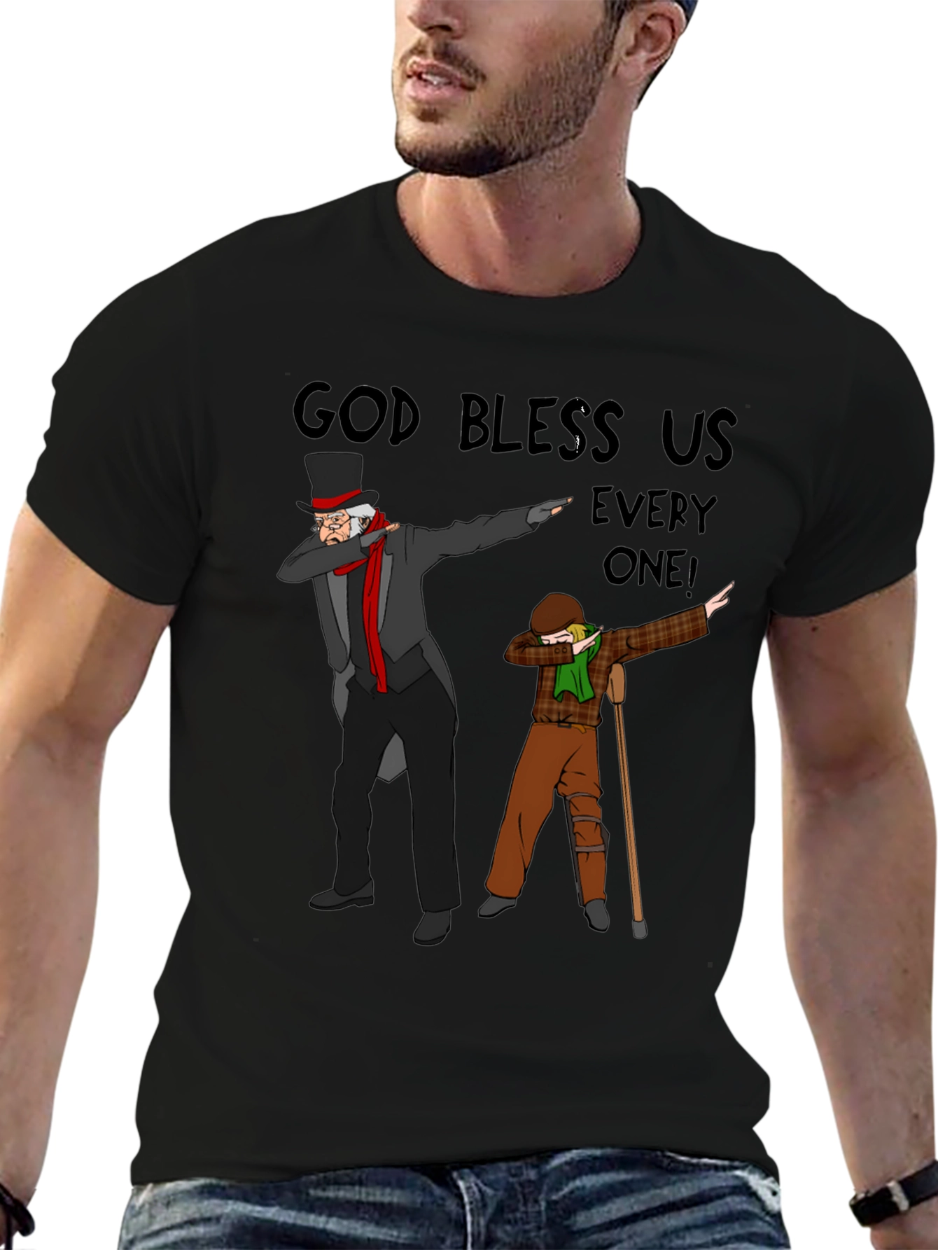 God Bless Us Every One! Dab T-Shirt