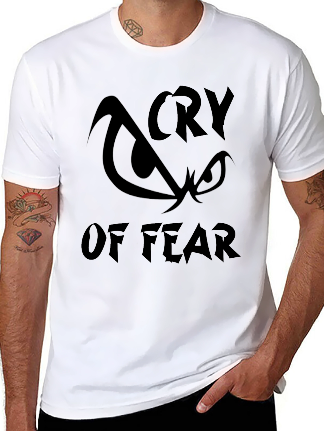 Cry of Fear Graphic Black T-Shirt