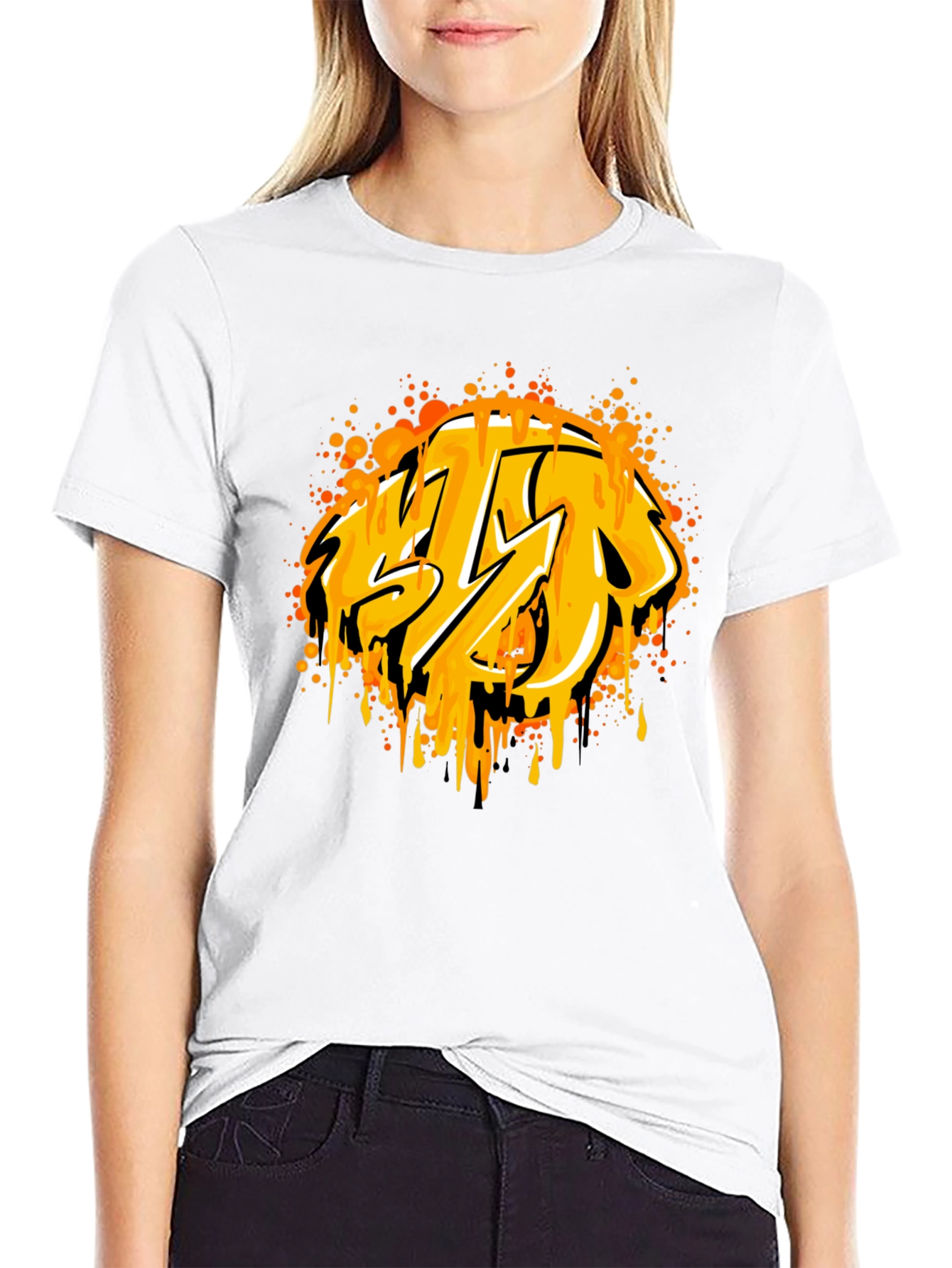 Bold Graphic Black T-Shirt