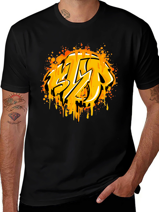 Bold Graphic Black T-Shirt