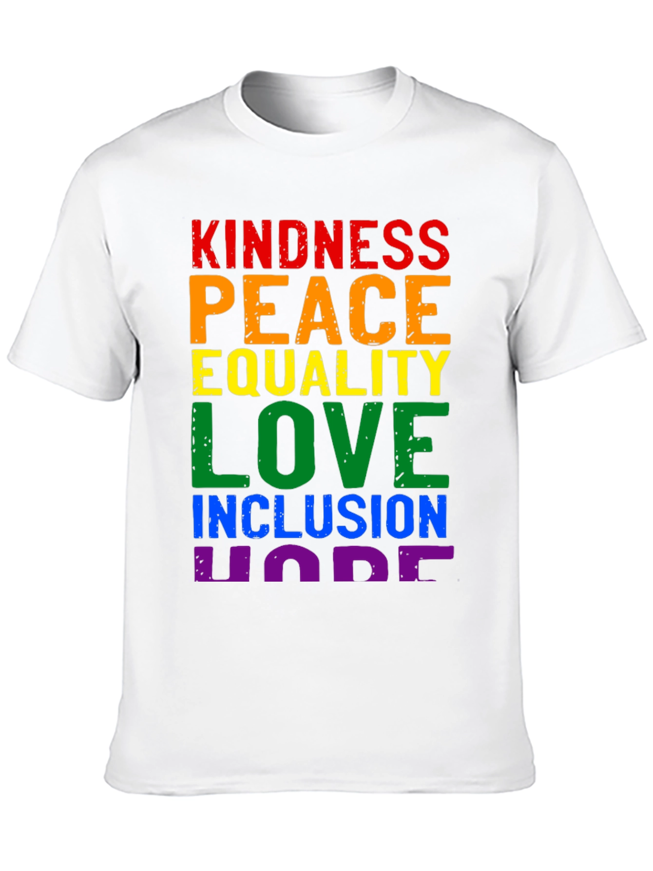 Kindness Peace Love LGBT Equality T-Shirt