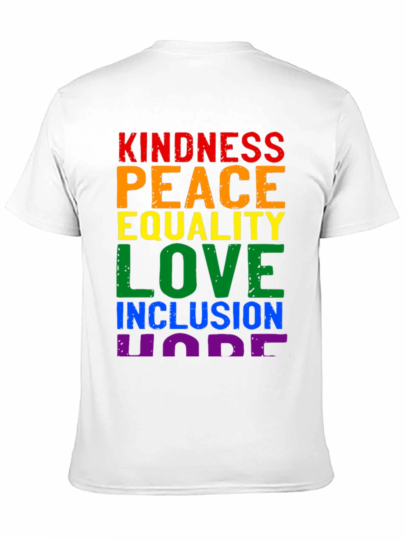 Kindness Peace Love LGBT Equality T-Shirt