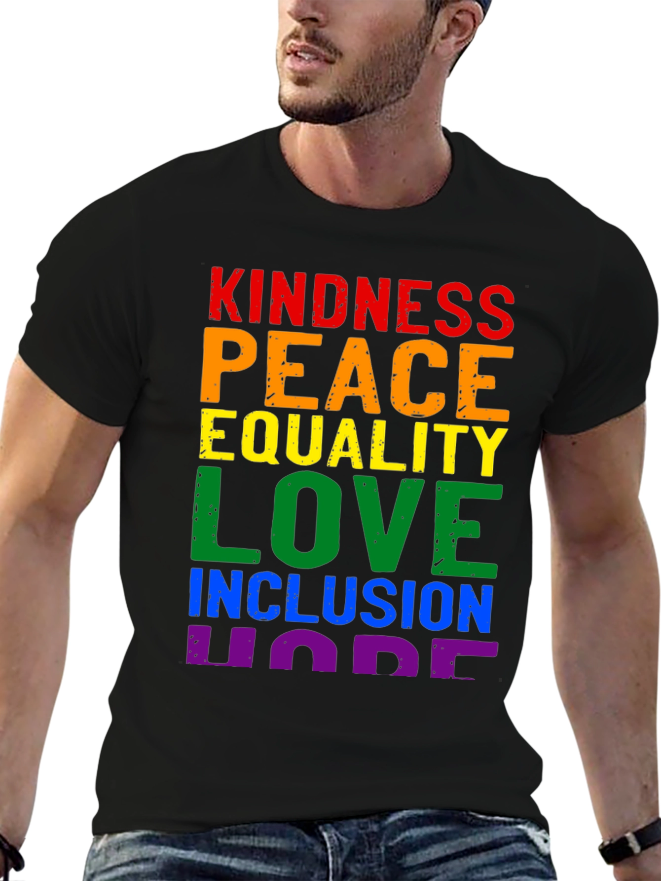 Kindness Peace Love LGBT Equality T-Shirt