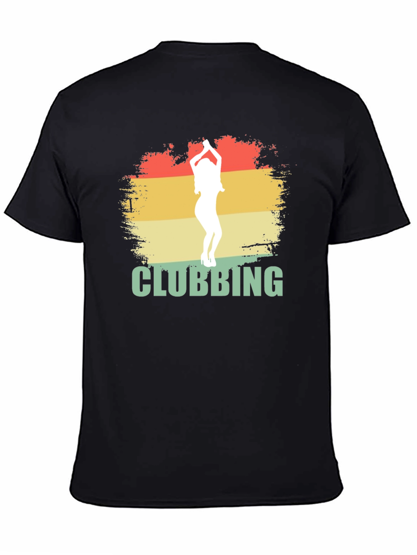 Retro Clubbing Graphic Tee - Cool Party Shirt