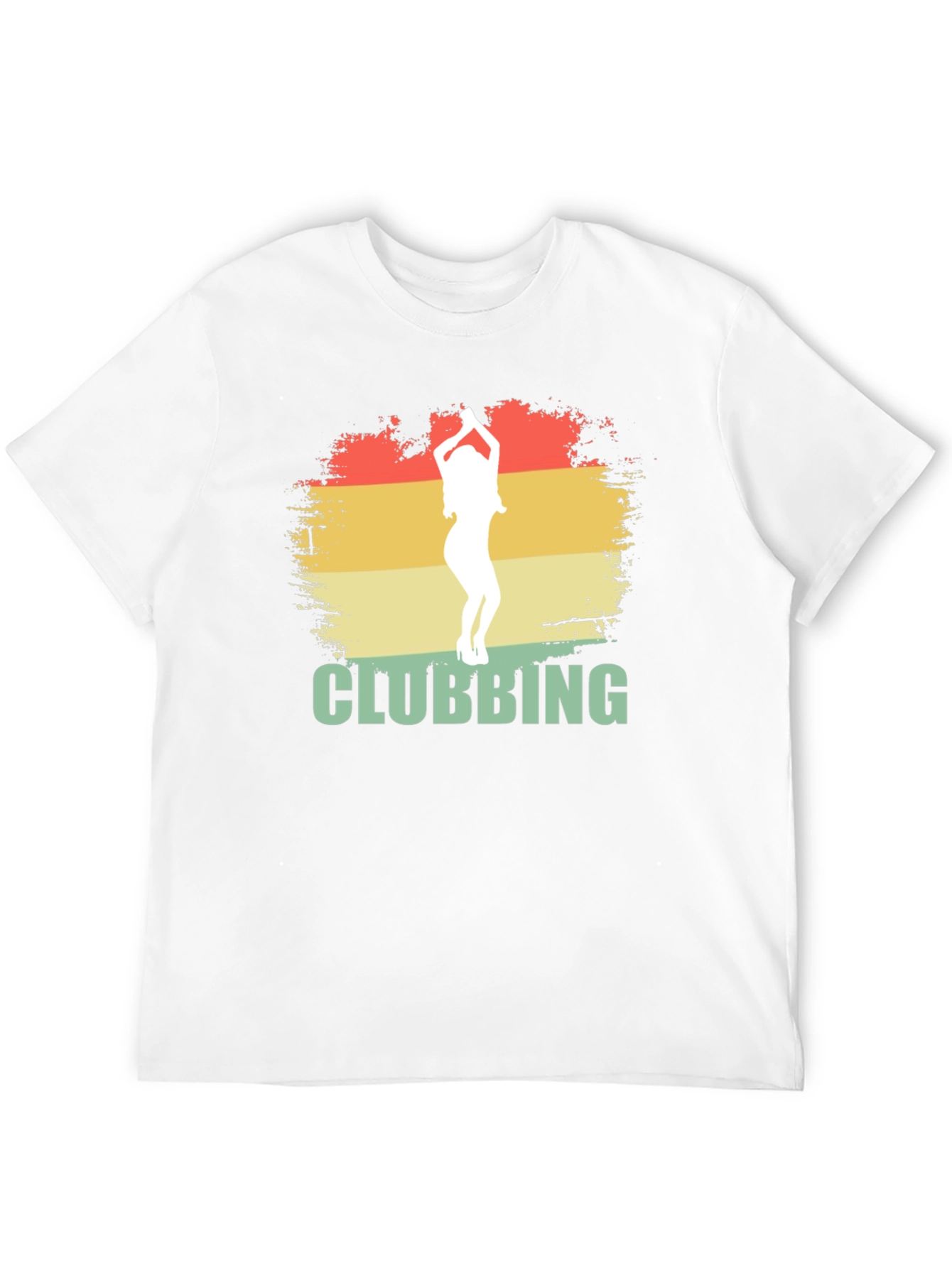 Retro Clubbing Graphic Tee - Cool Party Shirt