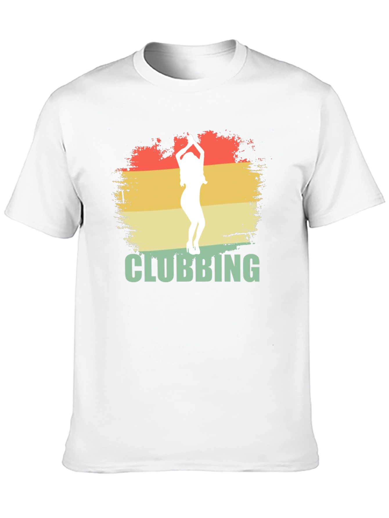 Retro Clubbing Graphic Tee - Cool Party Shirt