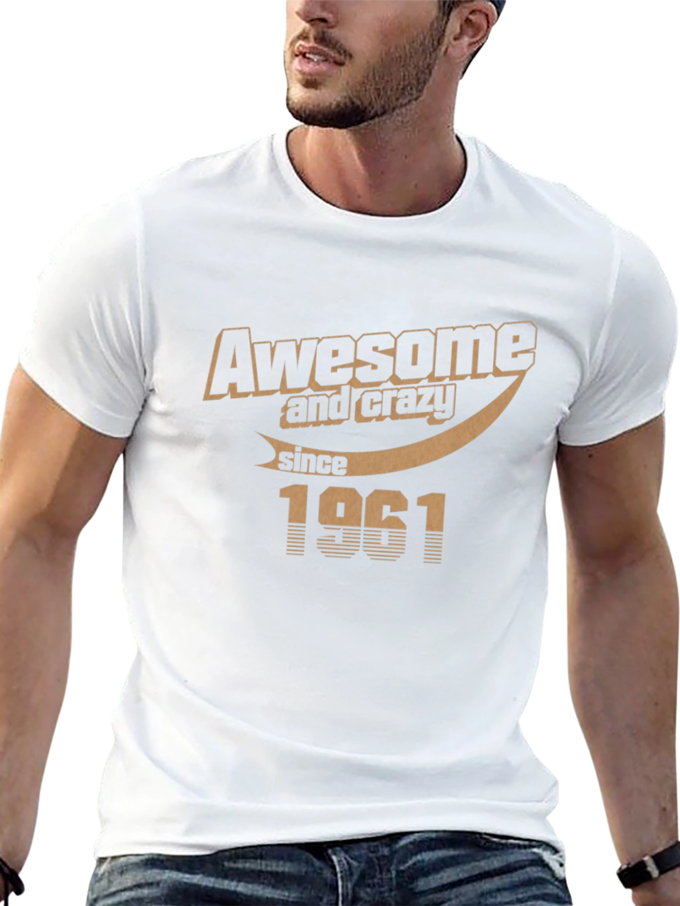 Awesome Since 1961 T-Shirt - Classic Birthday Tee