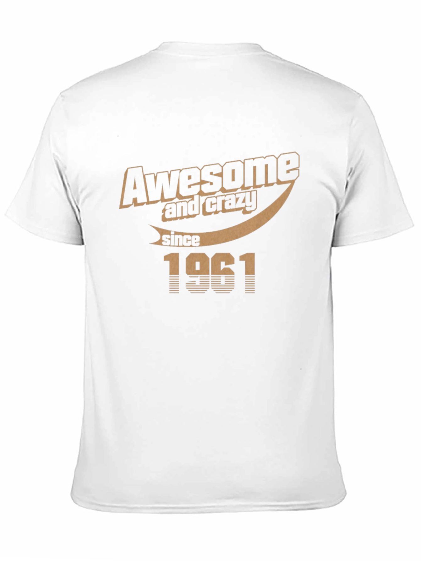 Awesome Since 1961 T-Shirt - Classic Birthday Tee