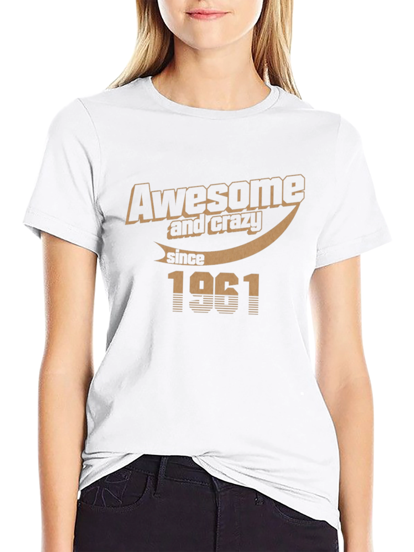 Awesome Since 1961 T-Shirt - Classic Birthday Tee