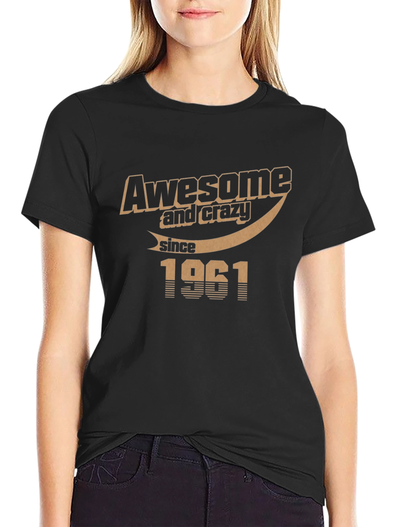 Awesome Since 1961 T-Shirt - Classic Birthday Tee