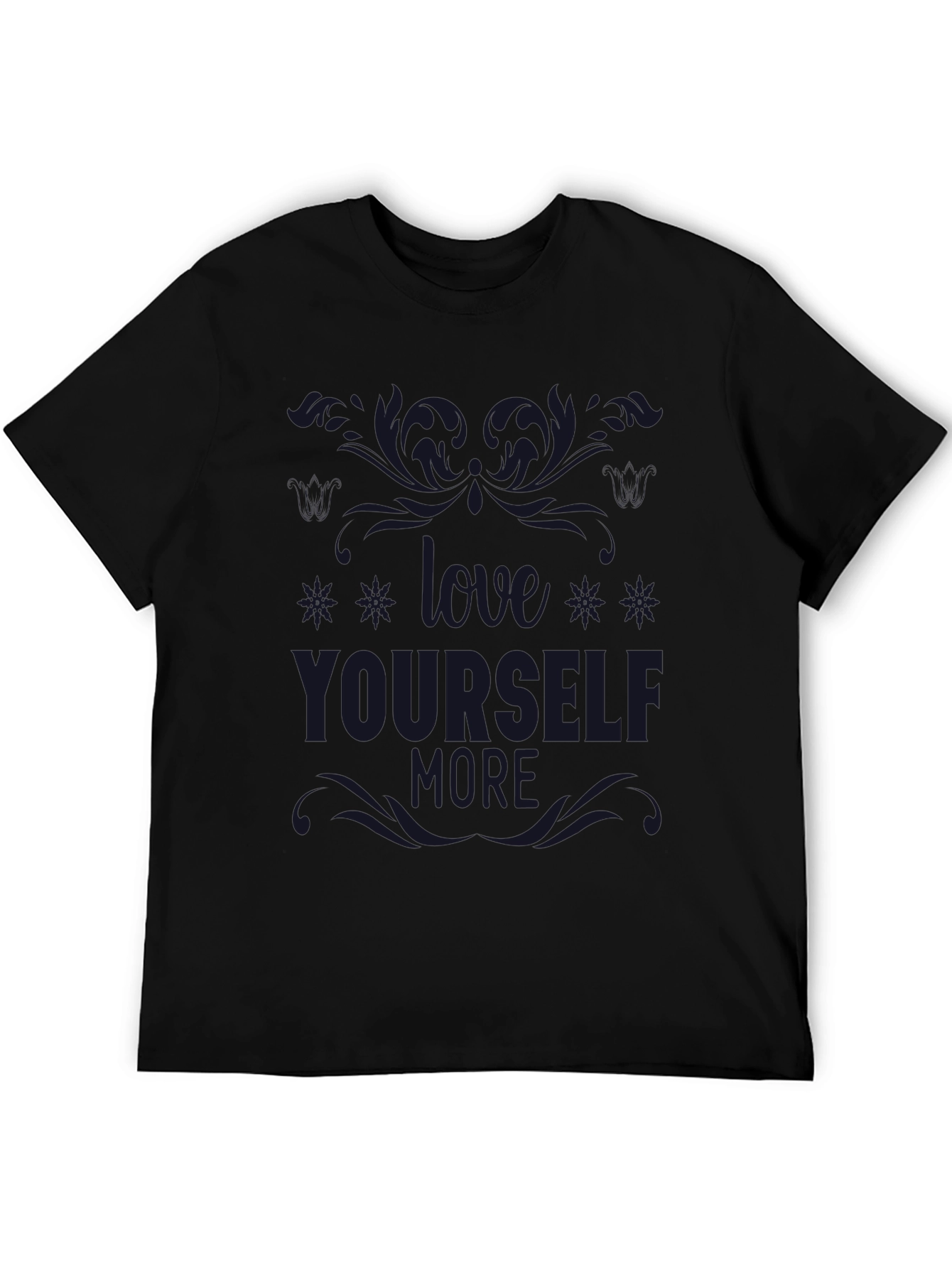 Love Yourself More - Graphic Black Tee