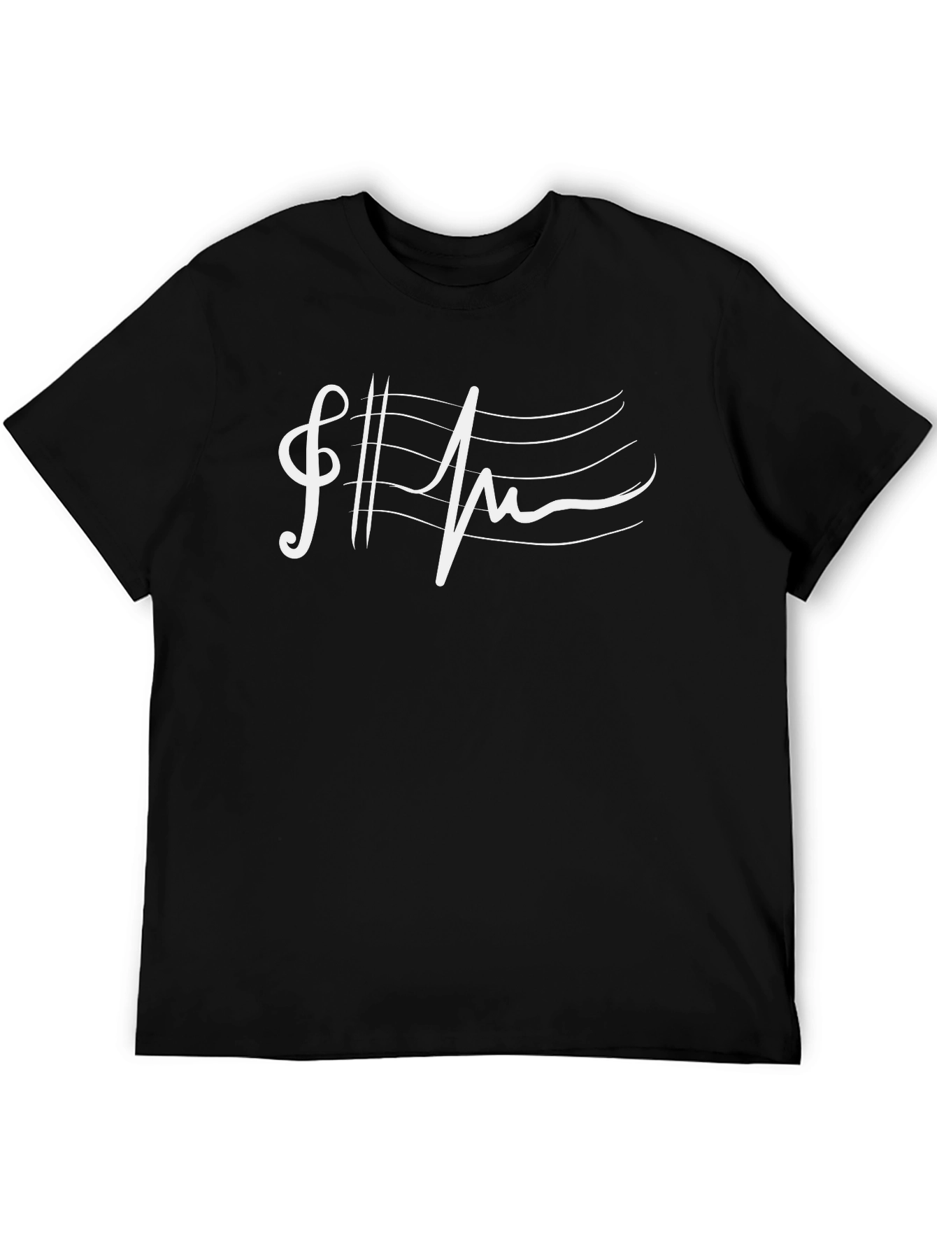 Musical Heartbeat T-Shirt - Rhythm of Life Tee