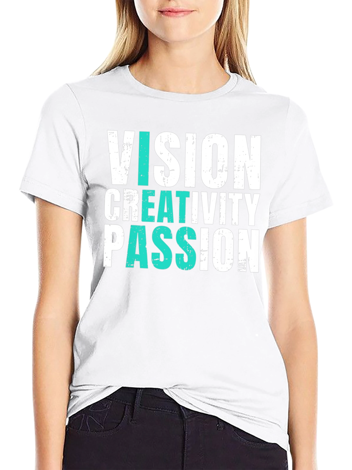 Vision Creativity Passion Graphic T-Shirt