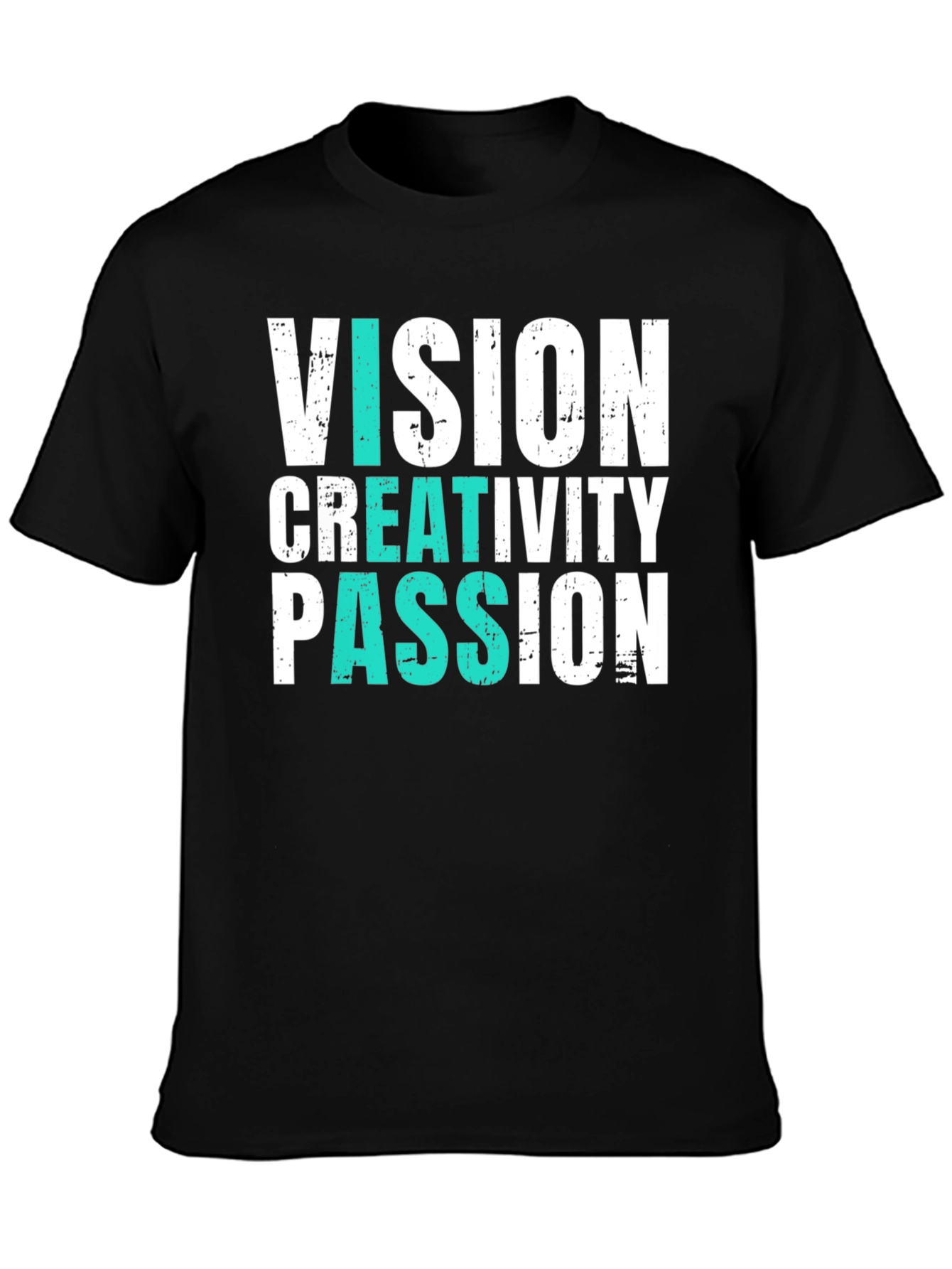 Vision Creativity Passion Graphic T-Shirt