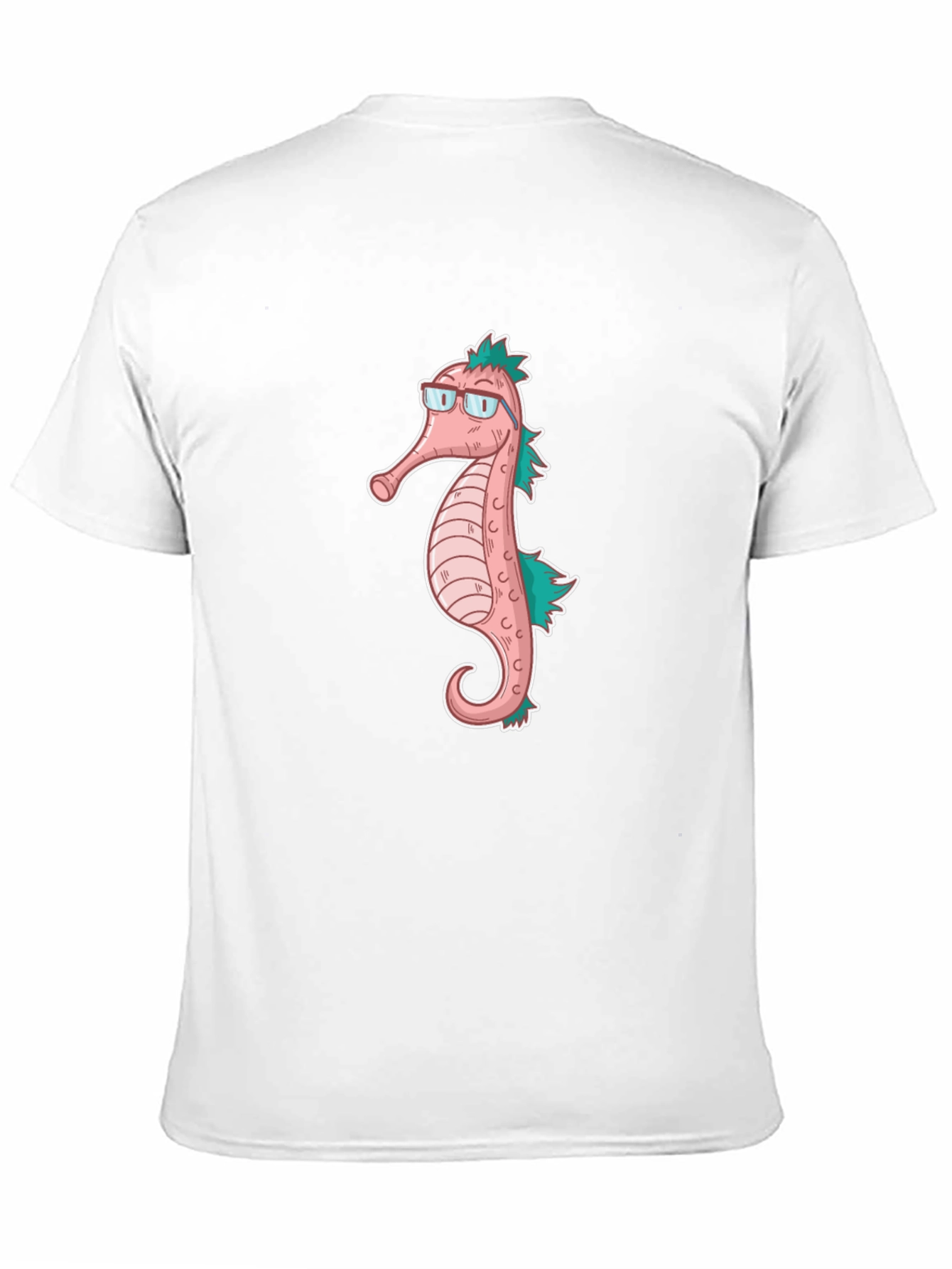 Seahorse Graphic T-Shirt - Unique Animal Tee