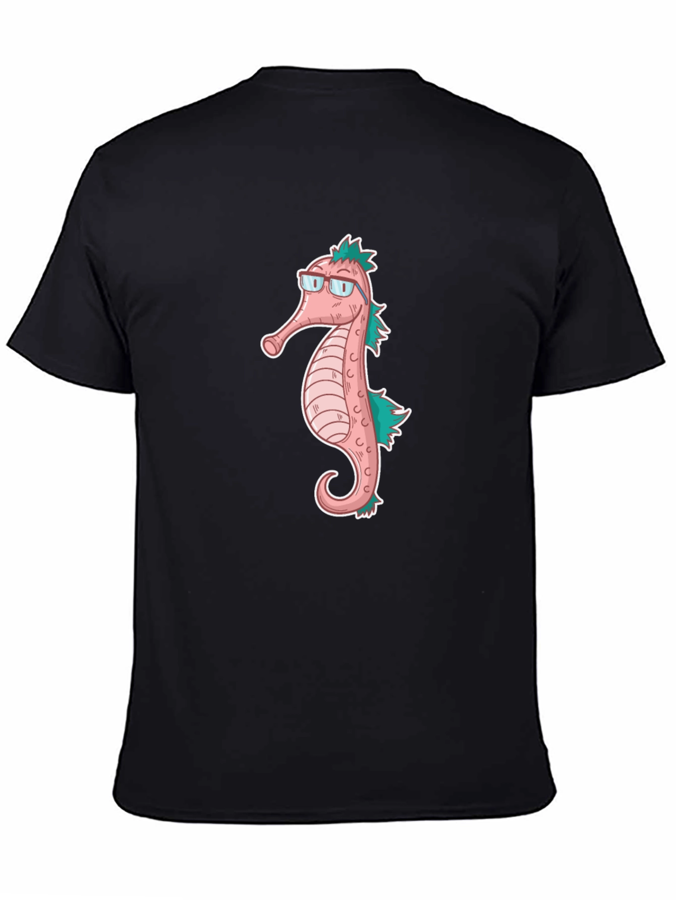 Seahorse Graphic T-Shirt - Unique Animal Tee
