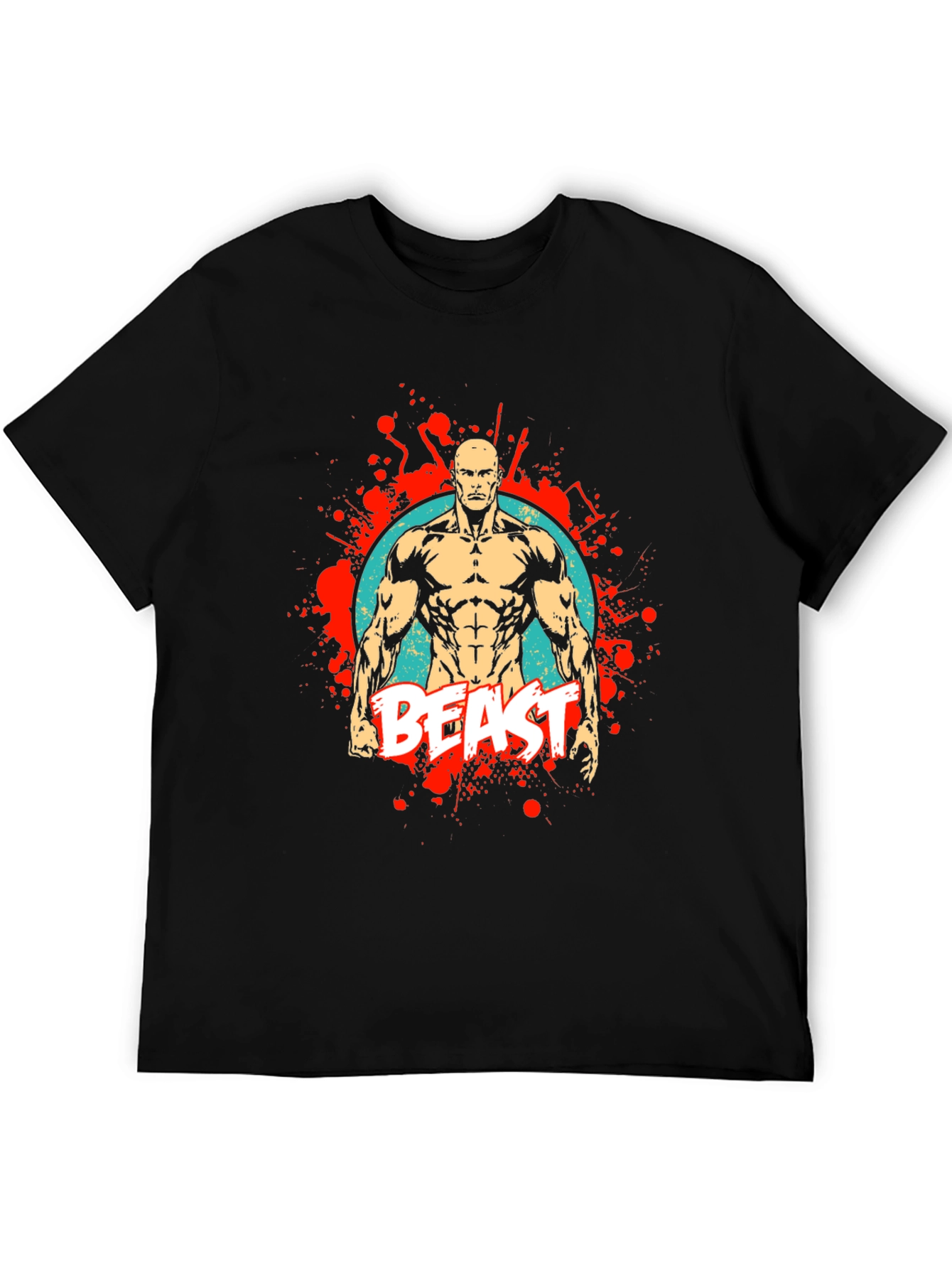 Beast Mode Graphic Tee - Fitness T-Shirt
