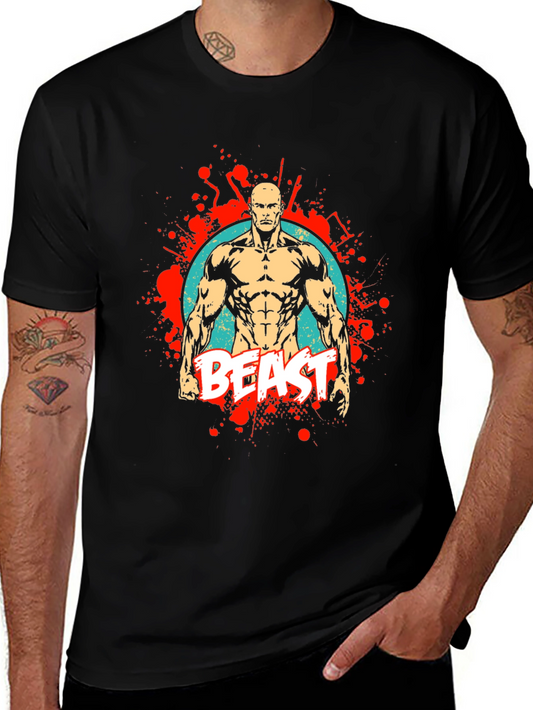 Beast Mode Graphic Tee - Fitness T-Shirt