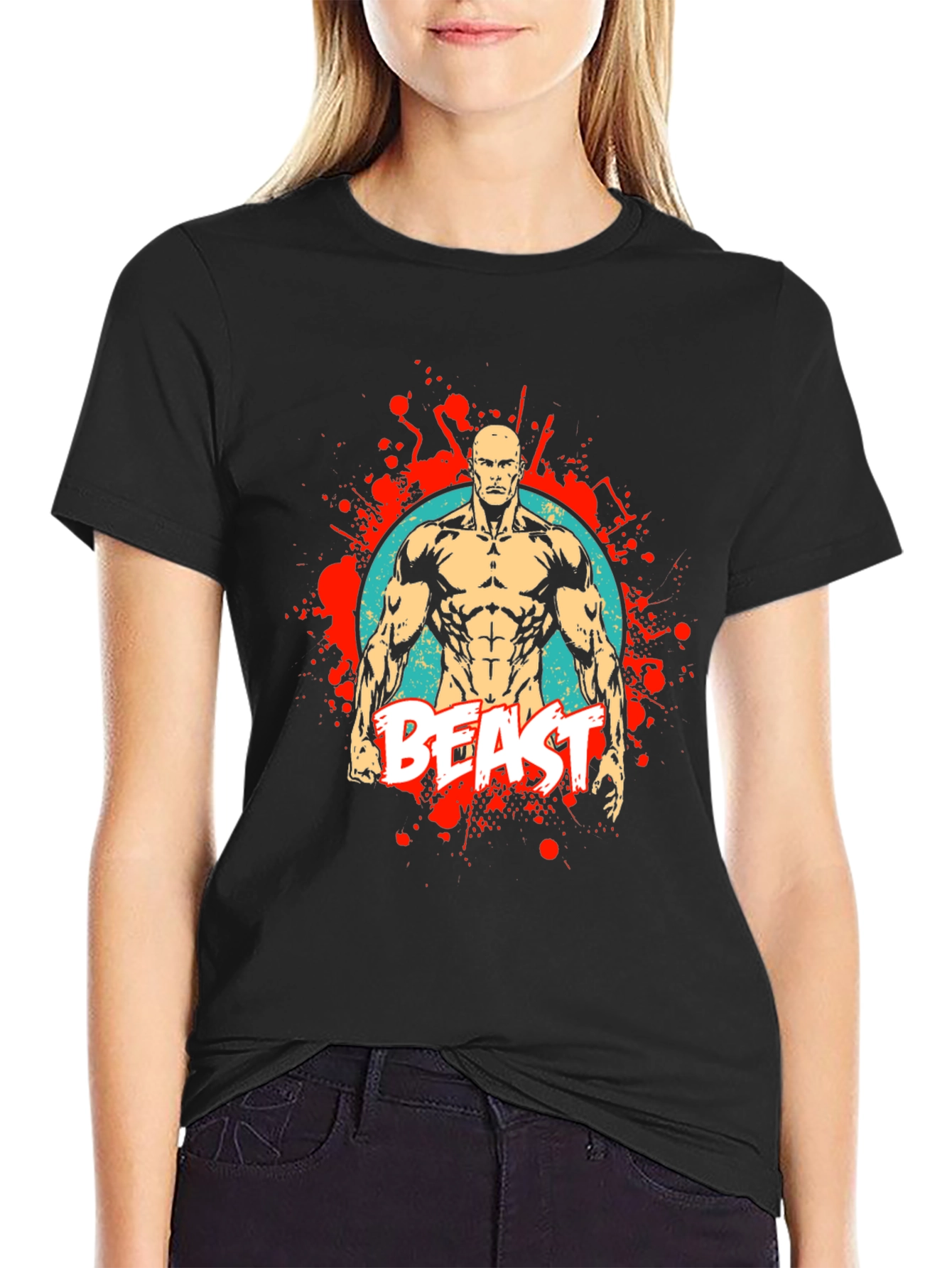 Beast Mode Graphic Tee - Fitness T-Shirt