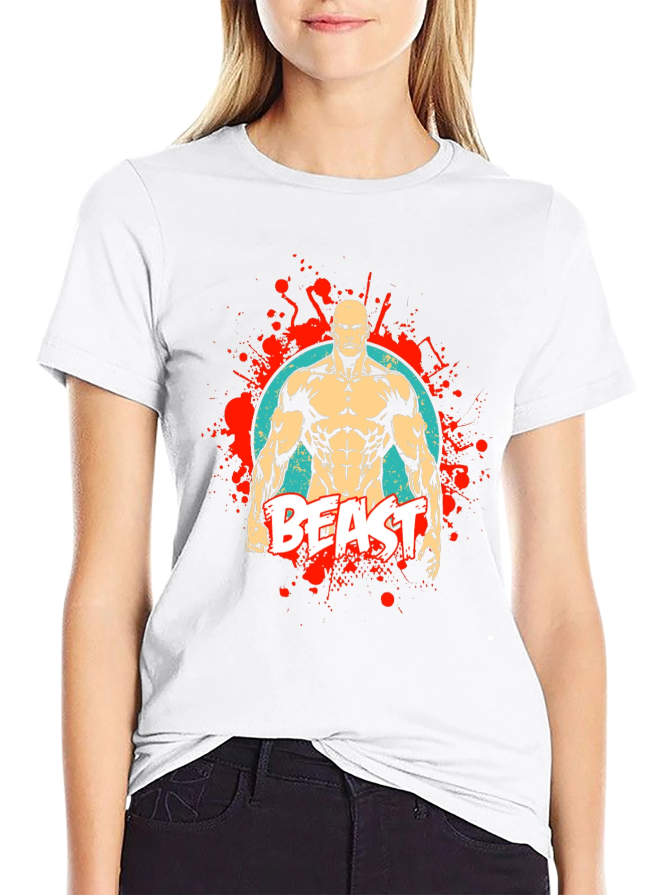 Beast Mode Graphic Tee - Fitness T-Shirt