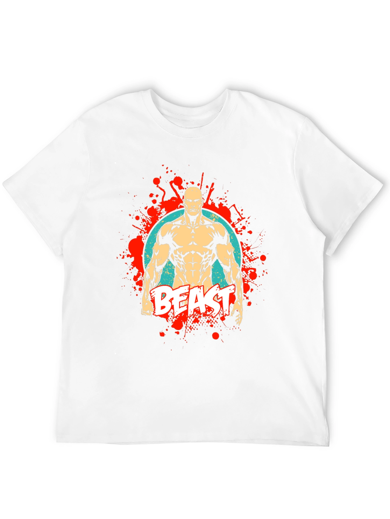 Beast Mode Graphic Tee - Fitness T-Shirt