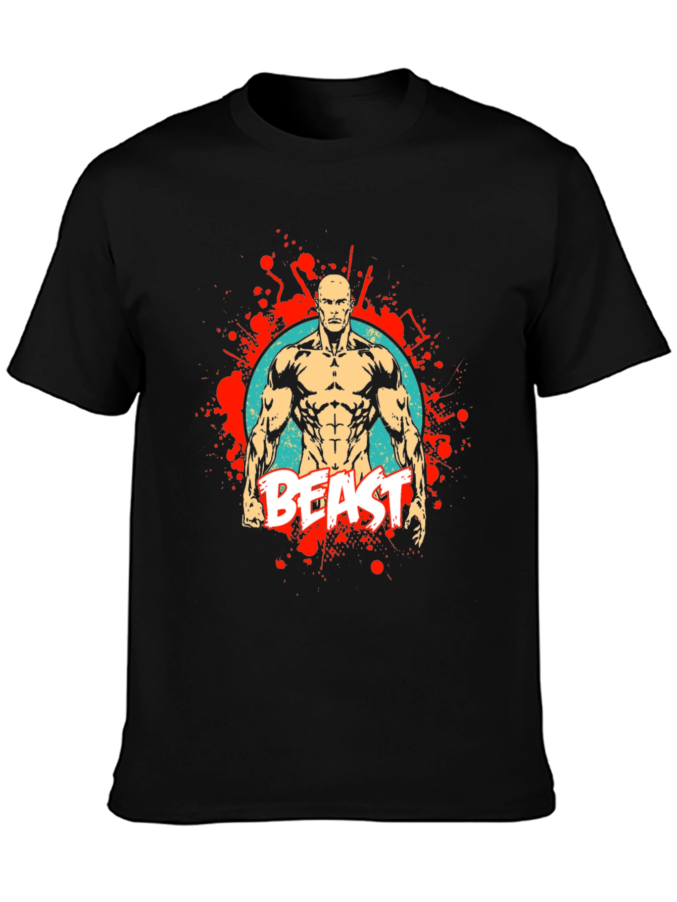 Beast Mode Graphic Tee - Fitness T-Shirt