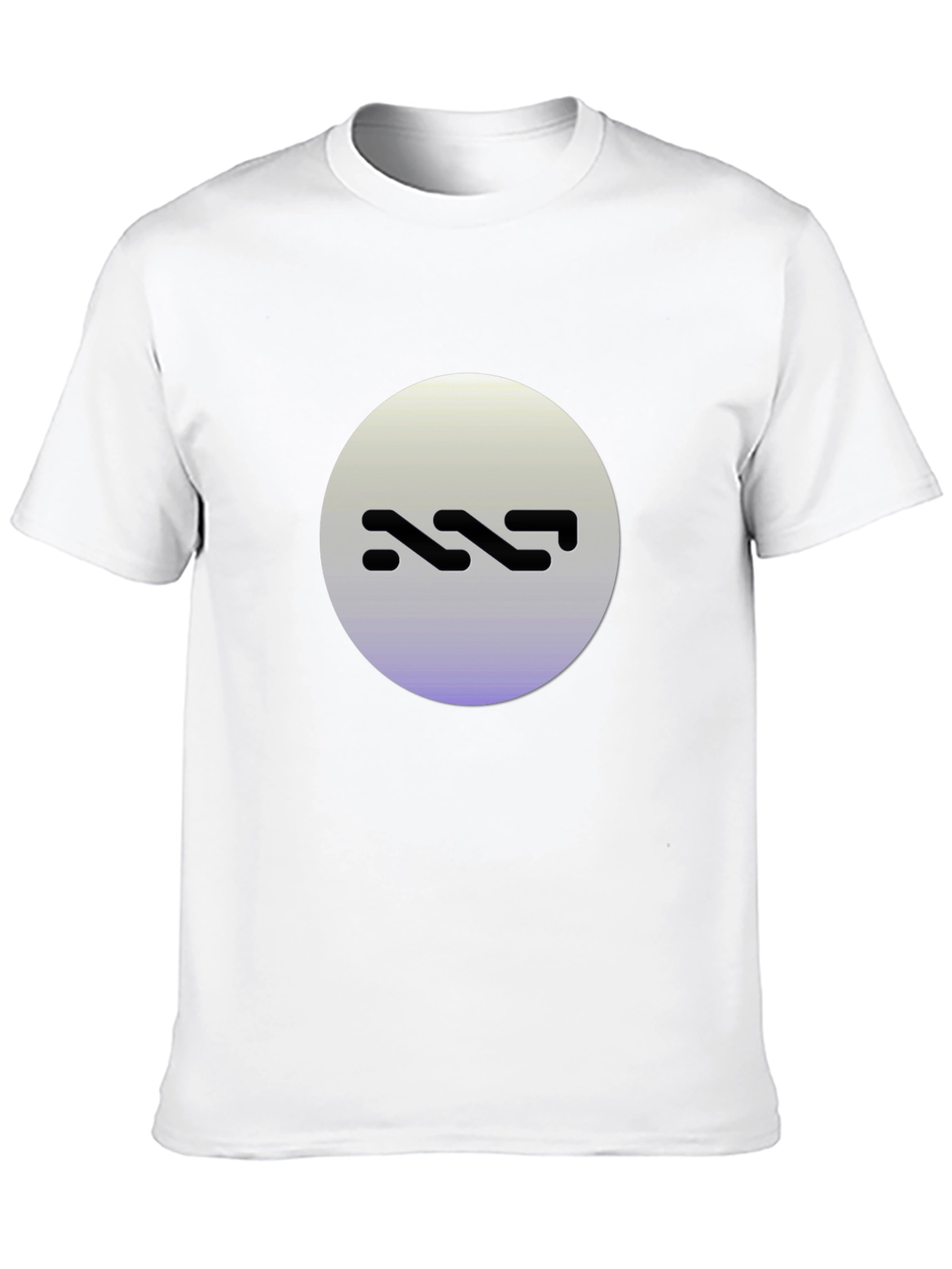 Abstract Logo Black T-Shirt