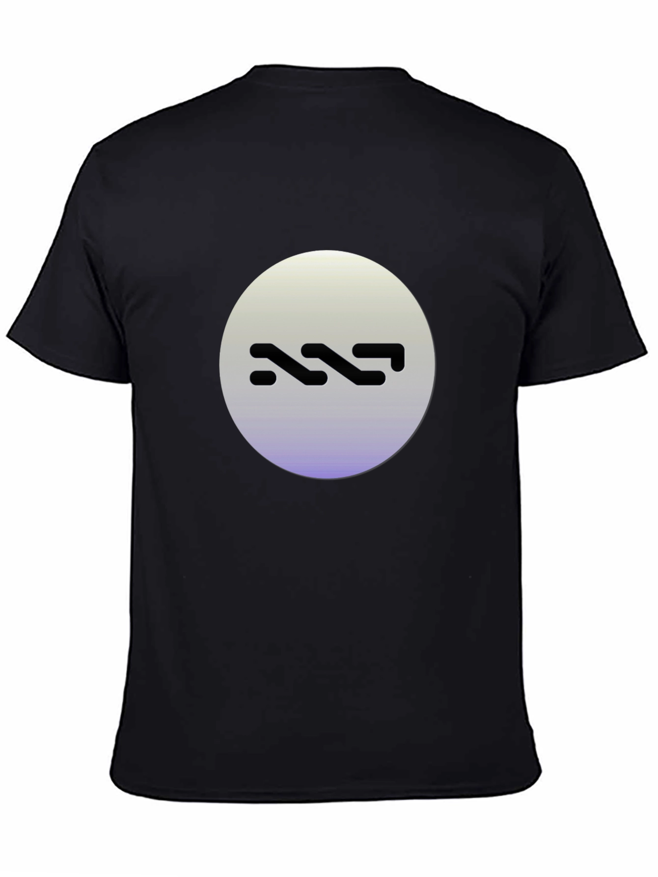 Abstract Logo Black T-Shirt
