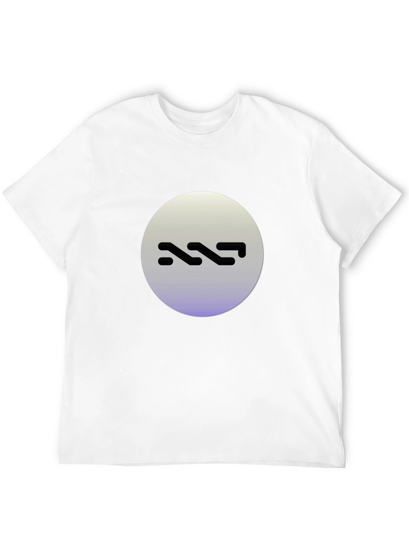 Abstract Logo Black T-Shirt