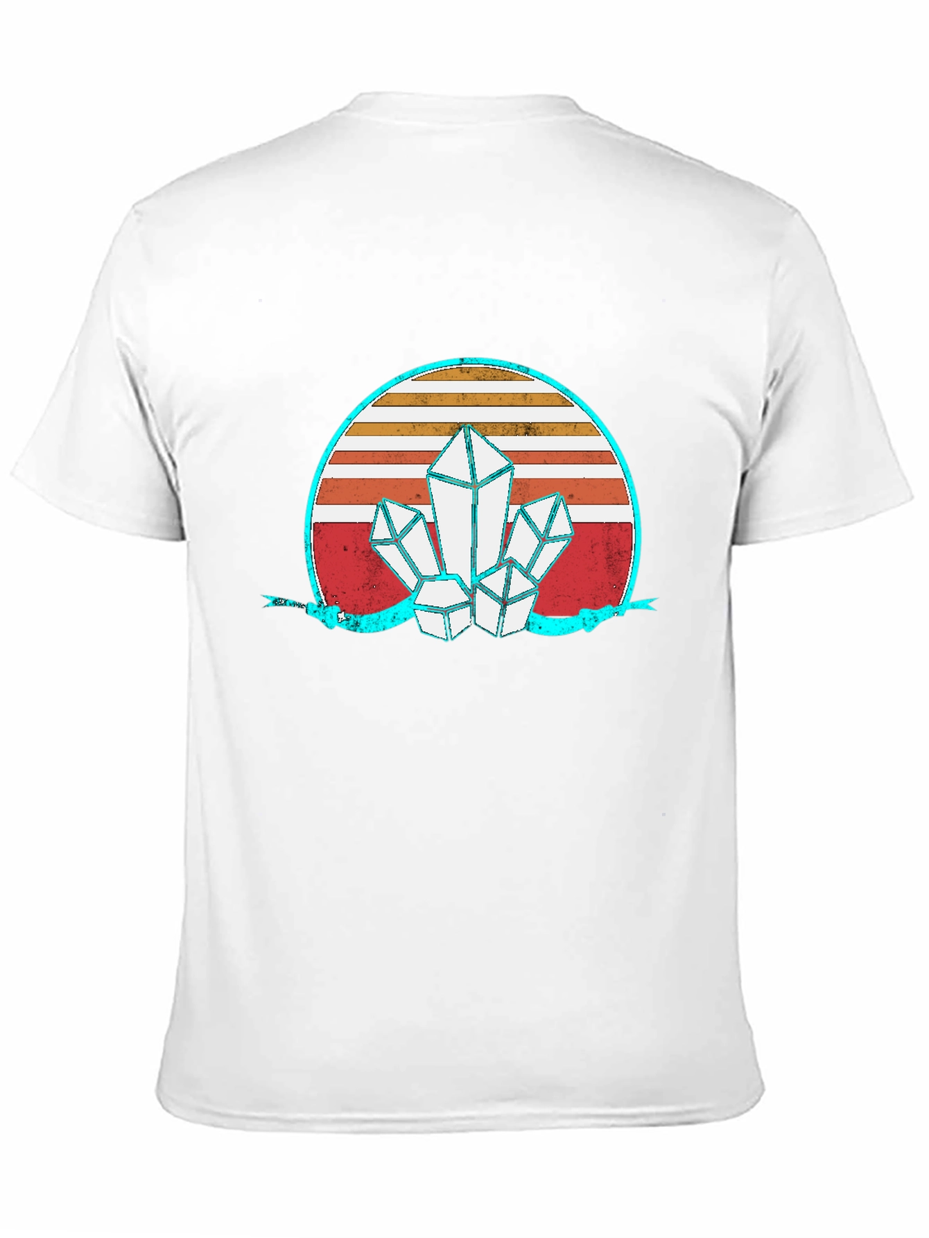 Retro Crystal Graphic T-Shirt