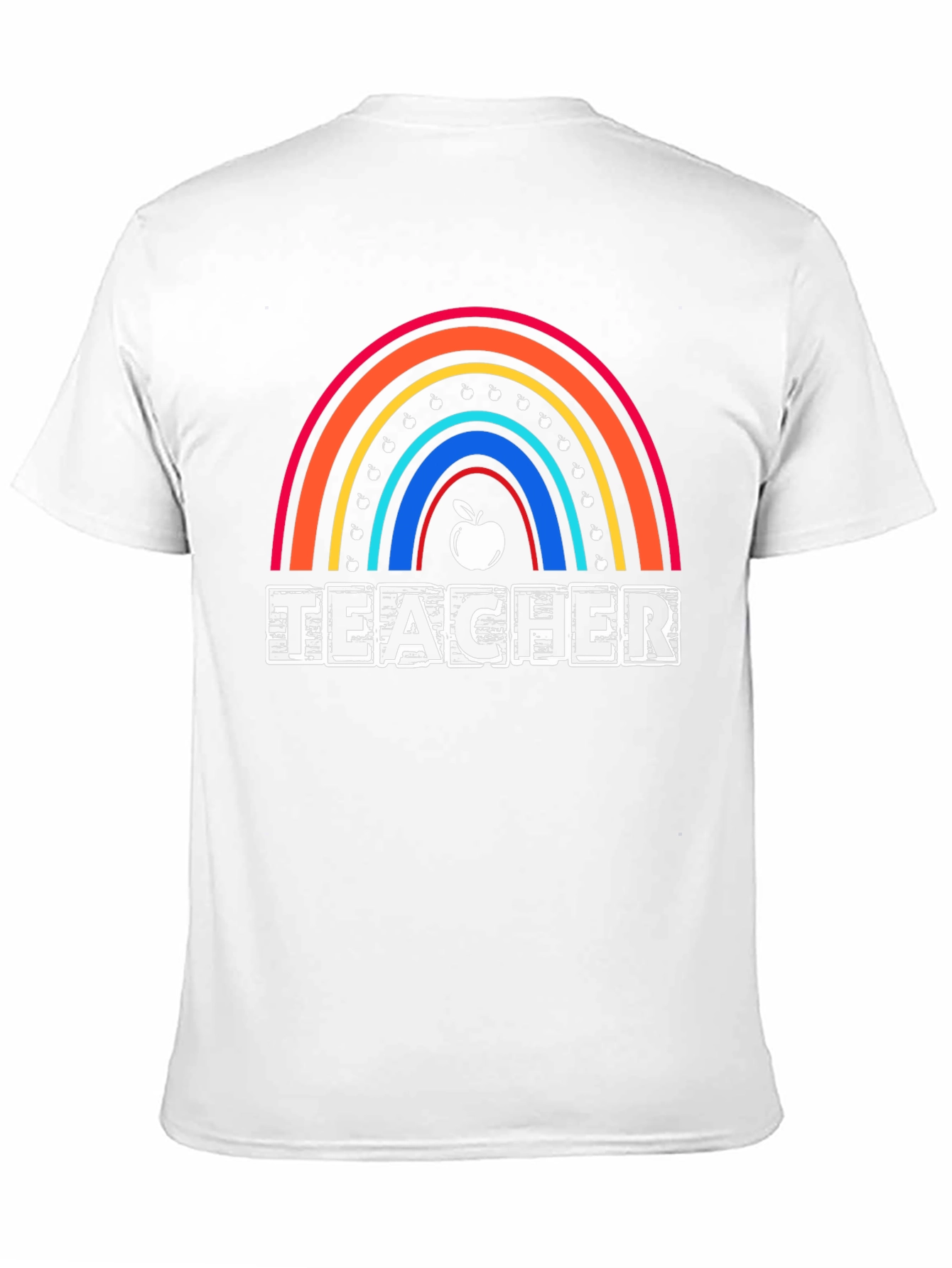 Teacher Rainbow Graphic T-Shirt