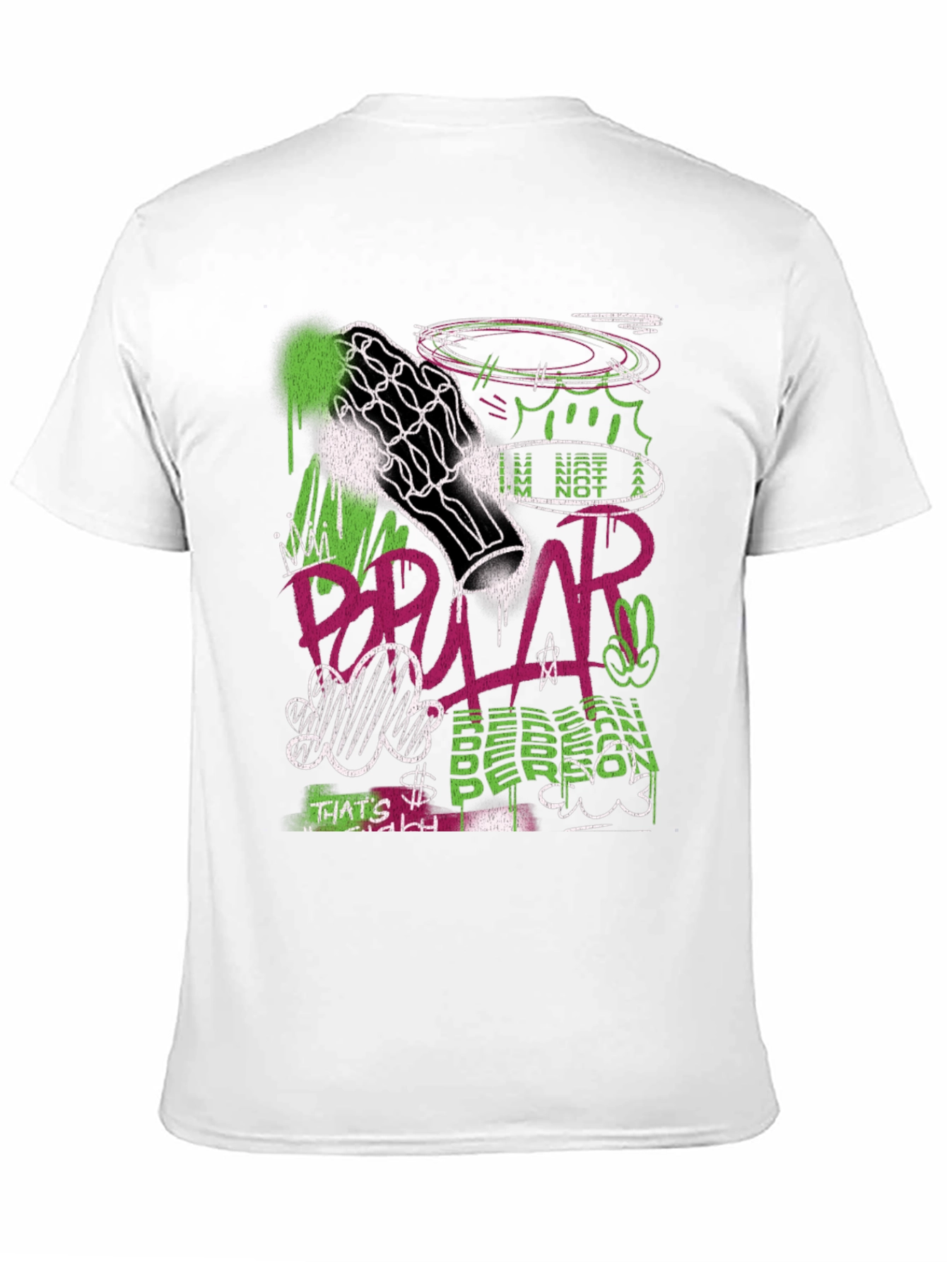 Streetwear Graffiti Graphic T-Shirt