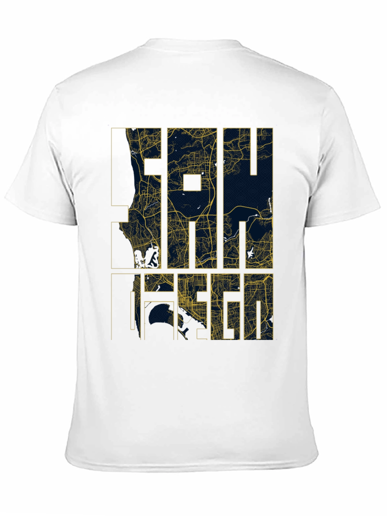 City Map Graphic Tee - Modern Streetwear