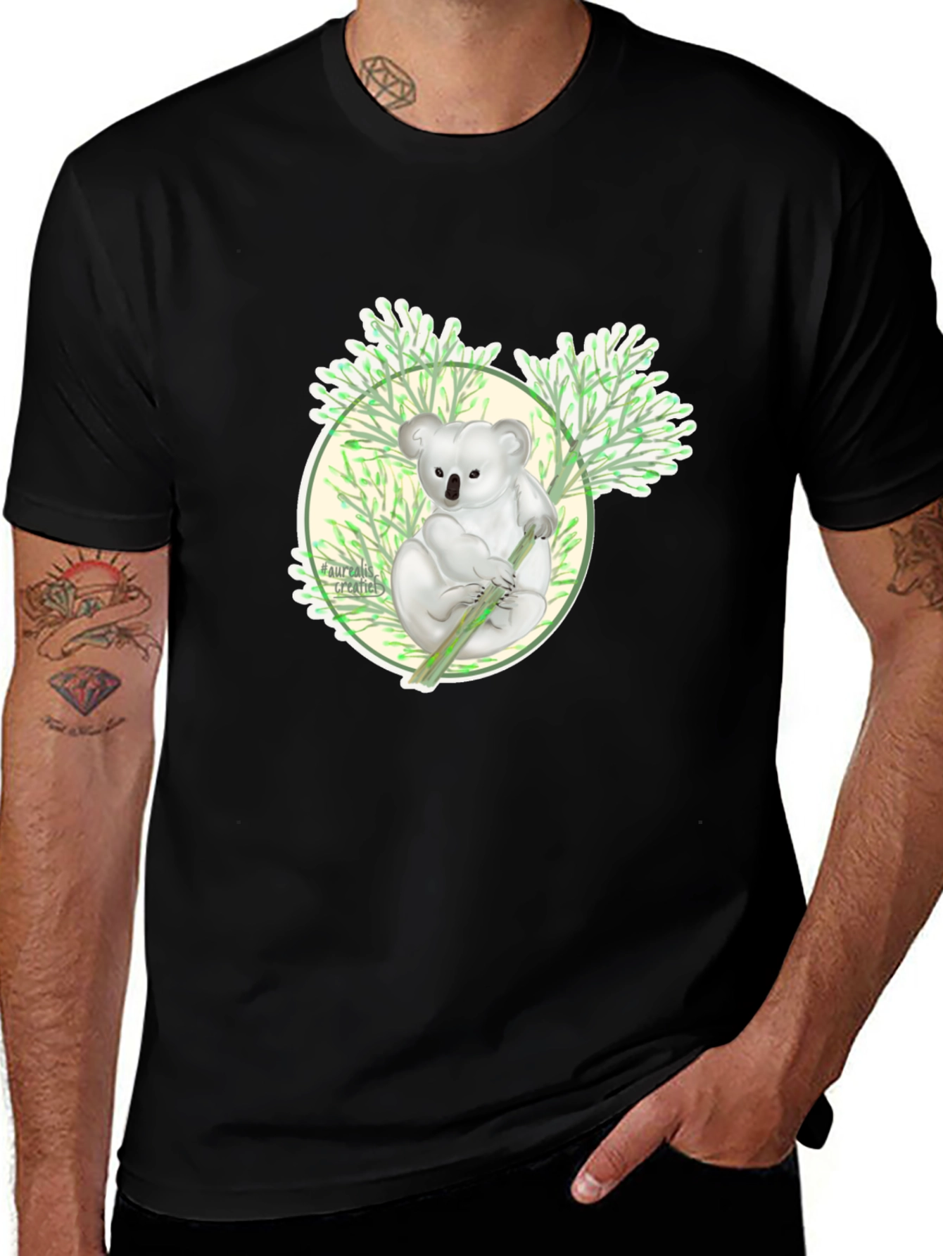Koala Bear Bamboo T-Shirt - Graphic Tee