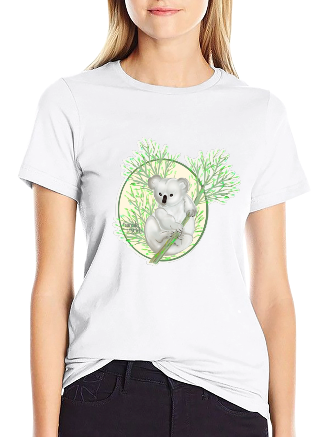 Koala Bear Bamboo T-Shirt - Graphic Tee