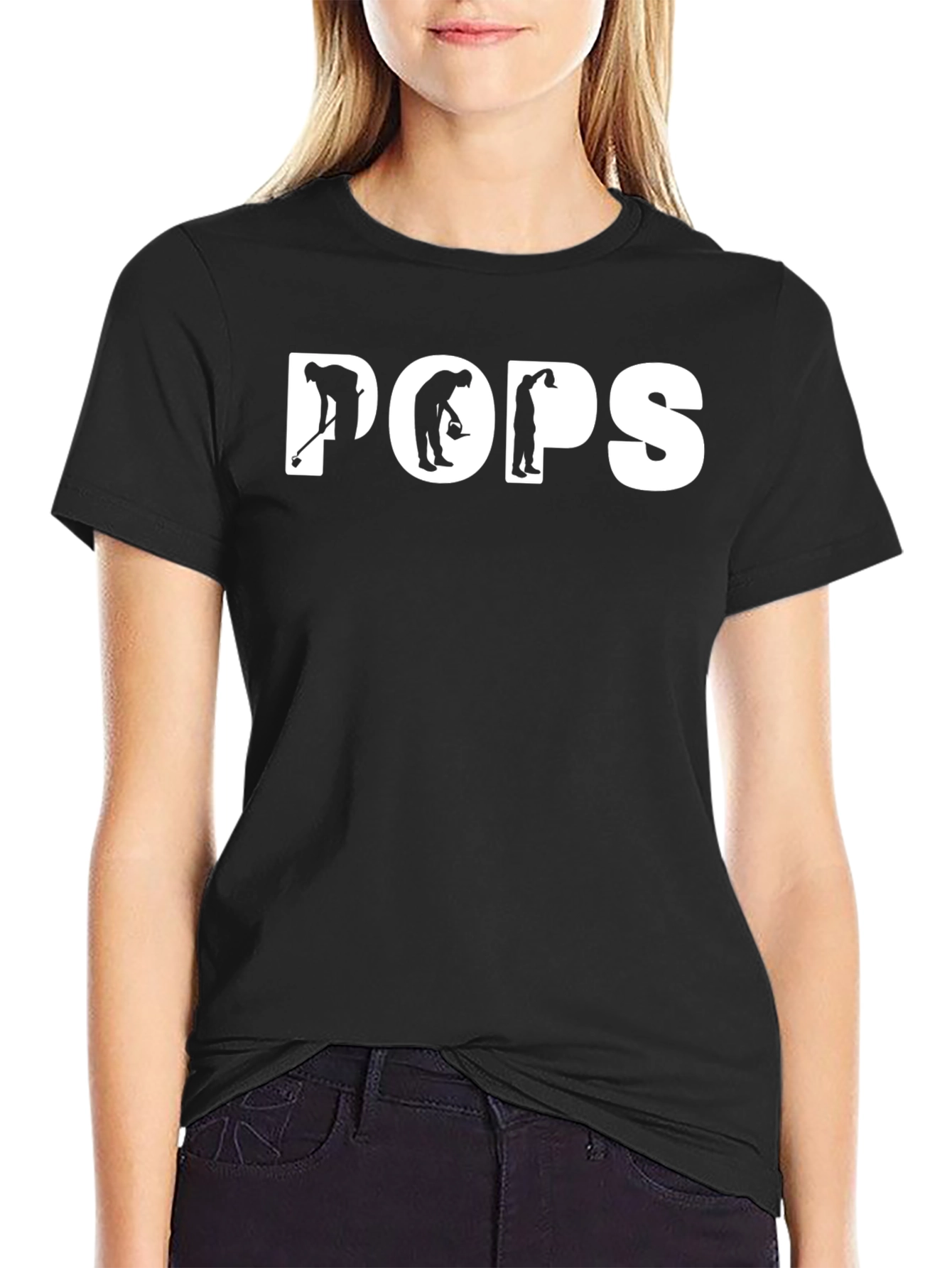 Gardener POPS Graphic Tee - Black