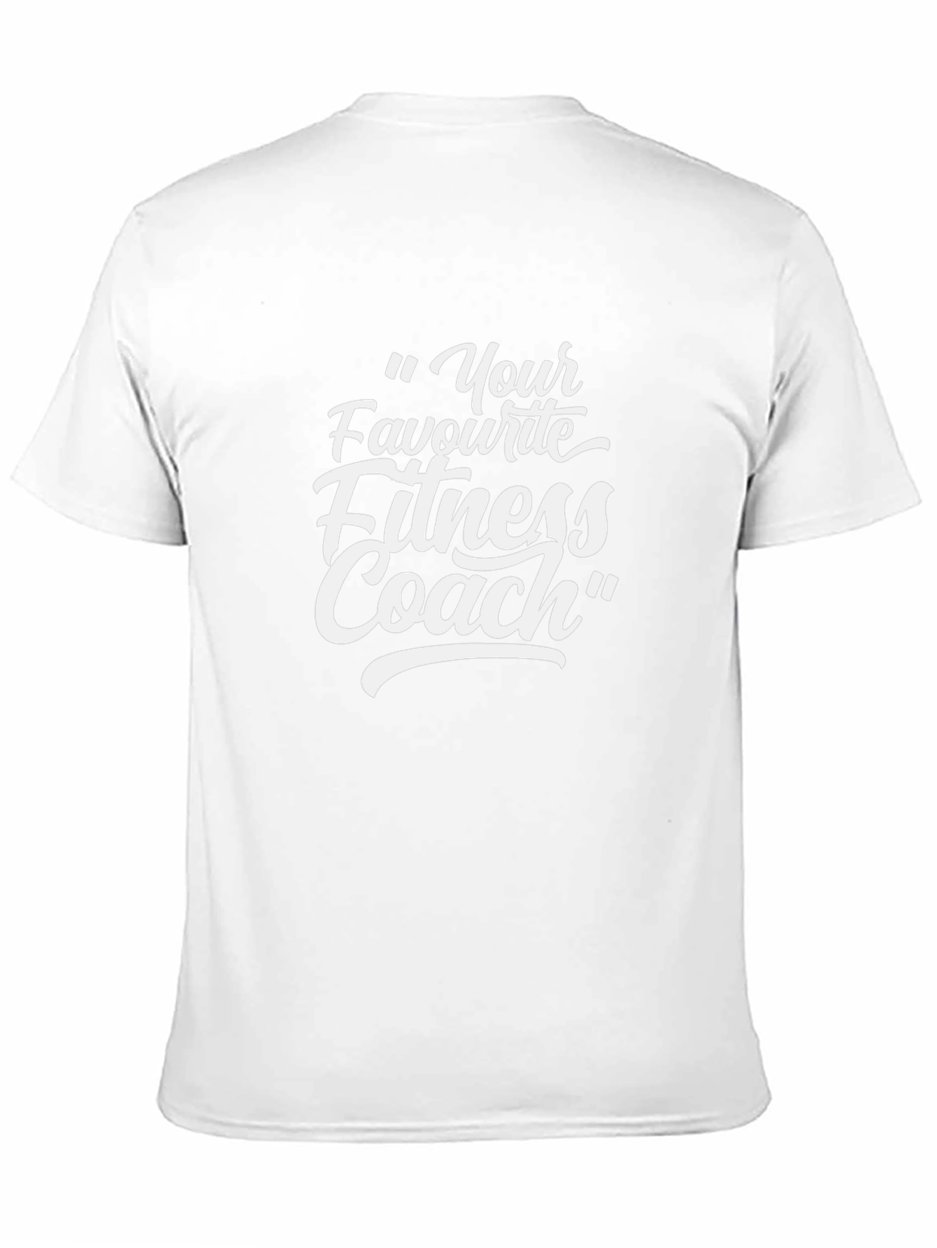 Your Favourite Fitness Coach T-Shirt - Black