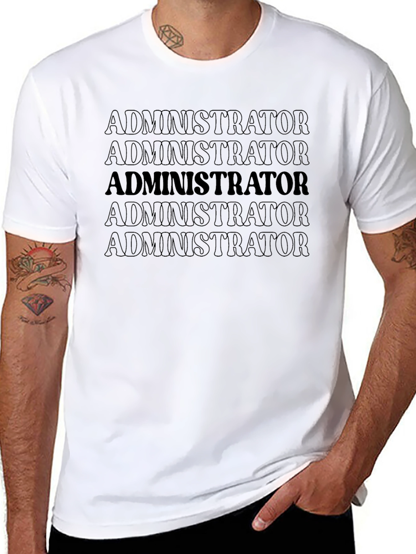 Administrator T-Shirt - Bold Statement Tee