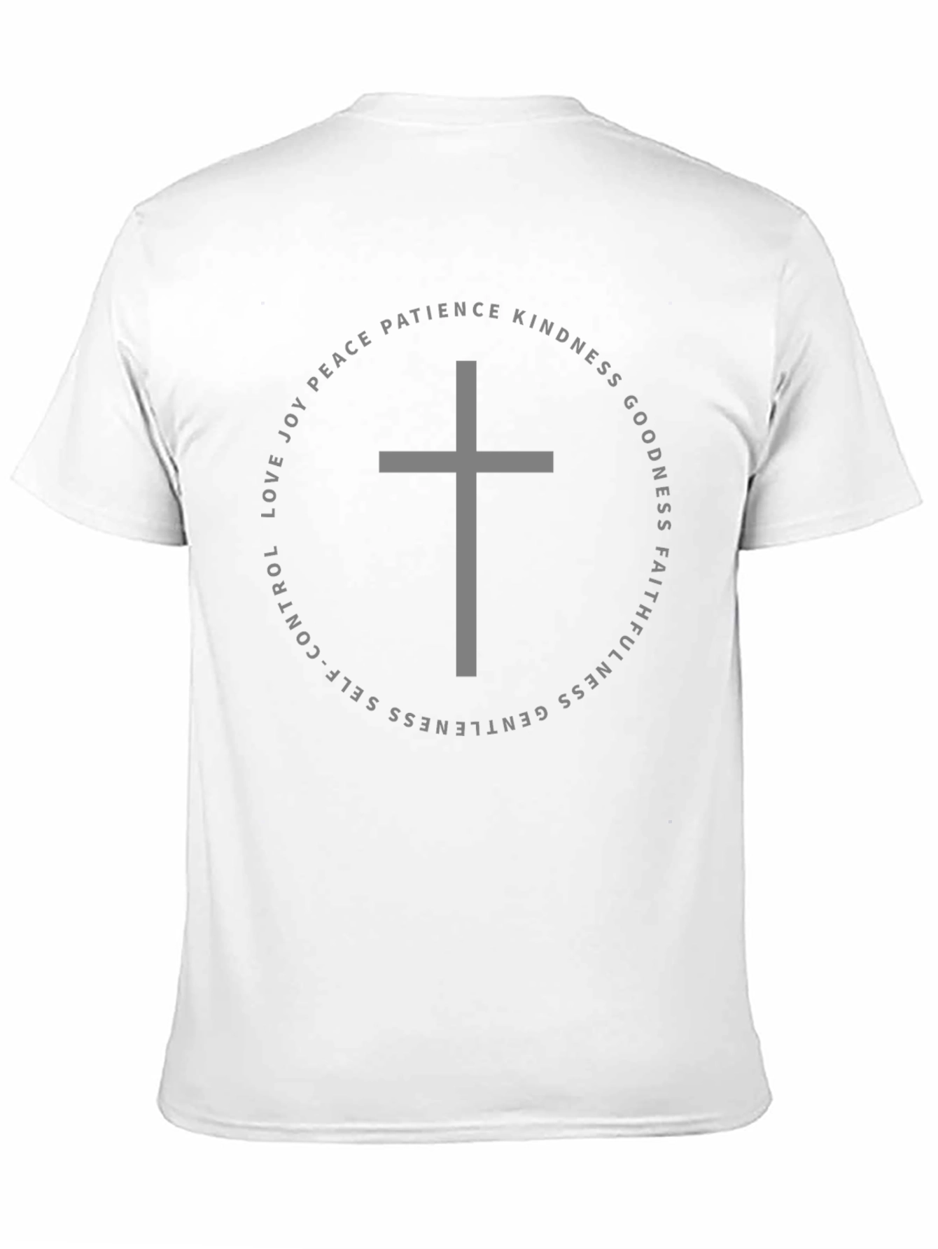 Fruits of Spirit Christian T-Shirt Black