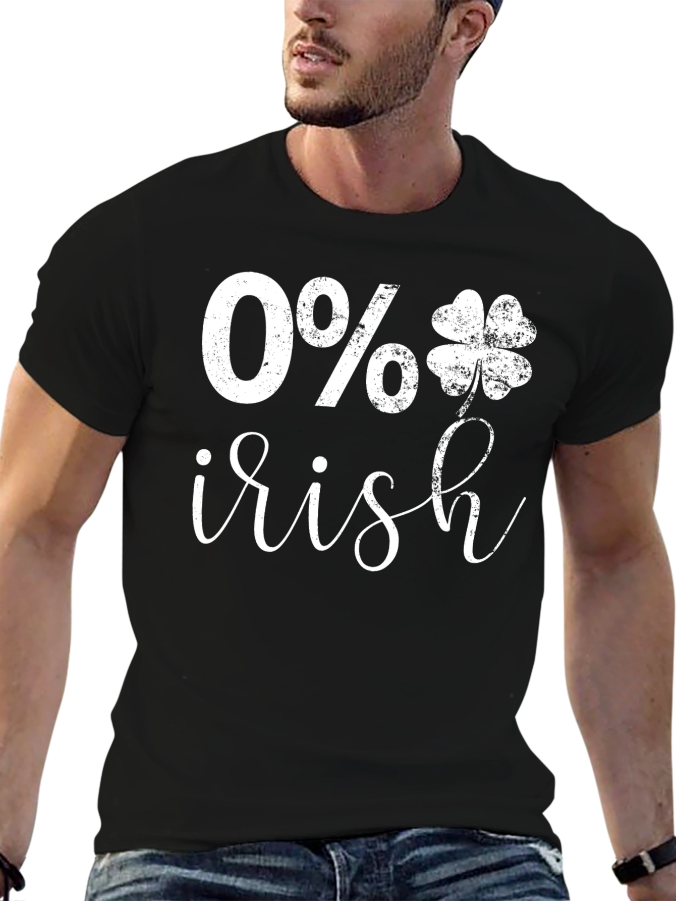 0% Irish St. Patricks Day T-Shirt
