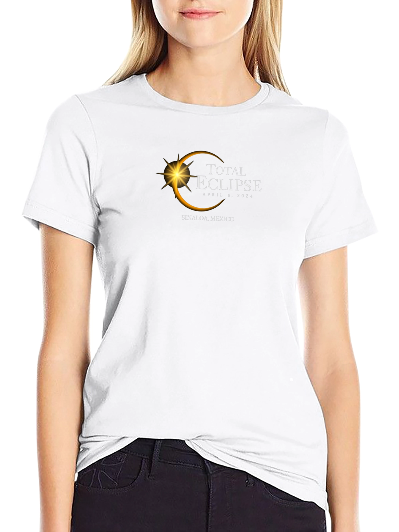 Total Eclipse Sinaloa Mexico April 8 2024 T-Shirt