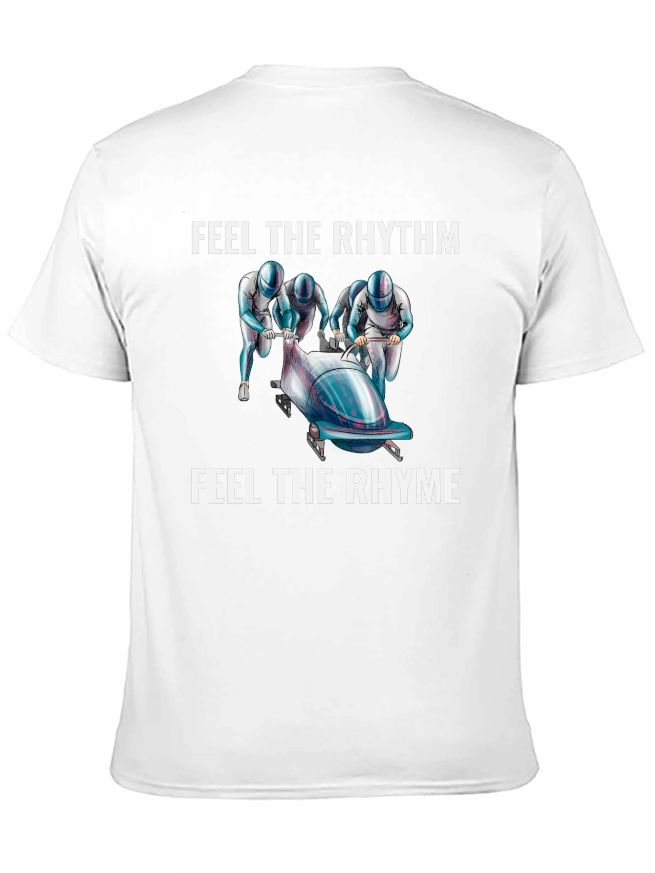 Feel The Rhythm Bobsled T-Shirt