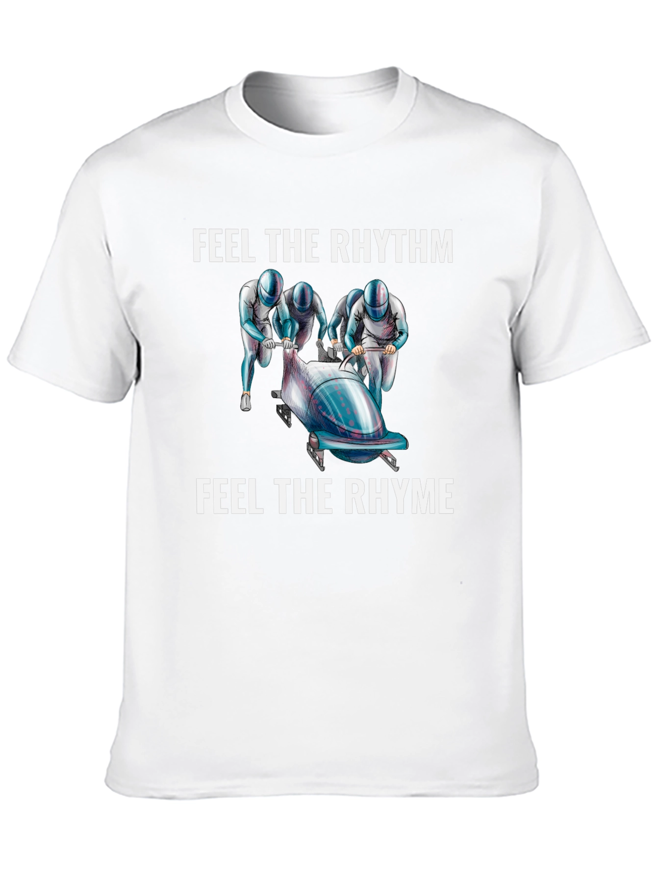 Feel The Rhythm Bobsled T-Shirt