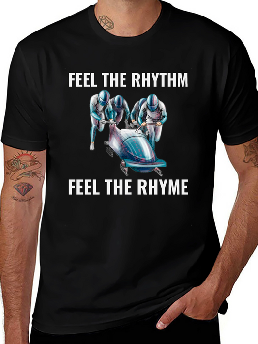 Feel The Rhythm Bobsled T-Shirt