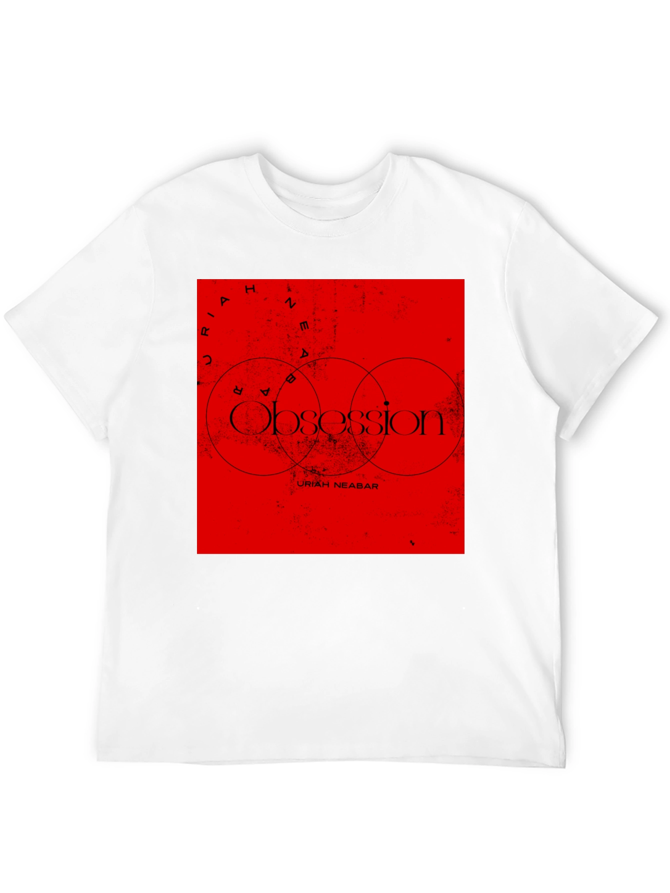 Uriah Nearbar Obsession T-Shirt - Red Graphic Tee