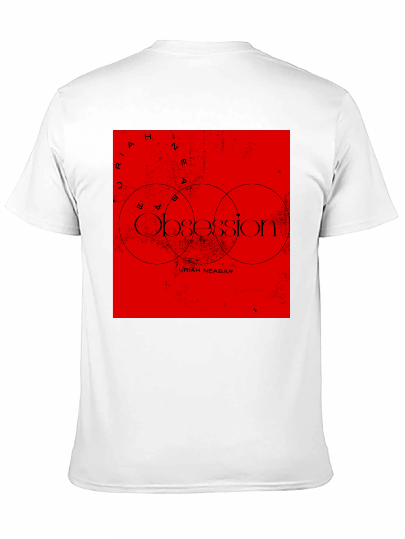 Uriah Nearbar Obsession T-Shirt - Red Graphic Tee
