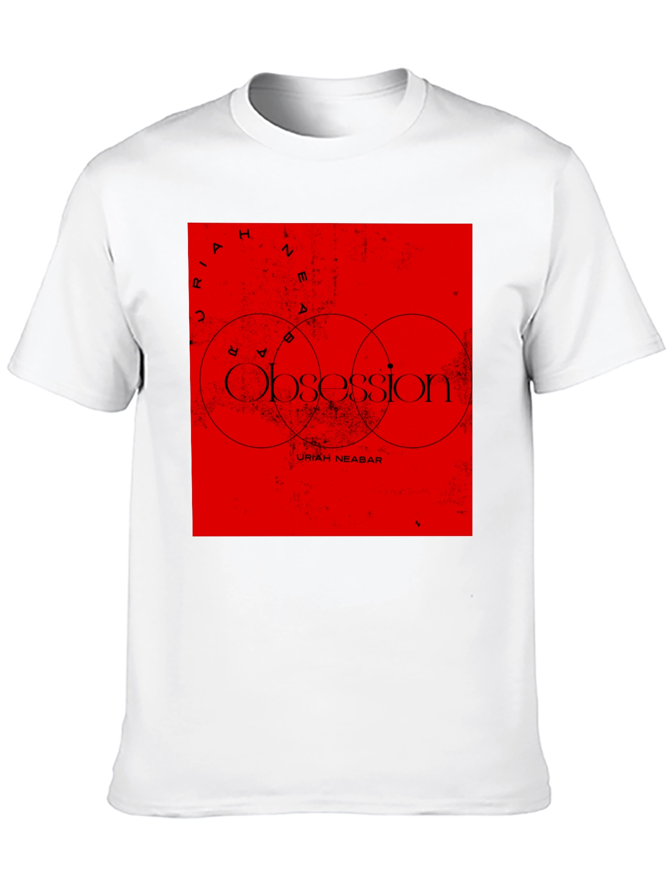 Uriah Nearbar Obsession T-Shirt - Red Graphic Tee